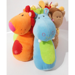 Jeu de Quilles d'animaux en peluche