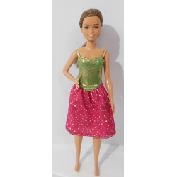 Poupée mannequin Barbie Mattel châtain  - 25 cm