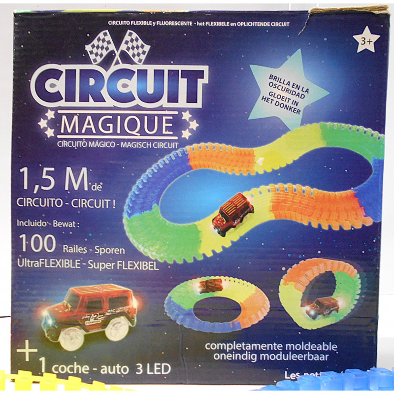 Circuit magique phosphorescent