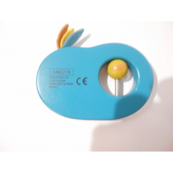 Jouet d'éveil en bois bleu