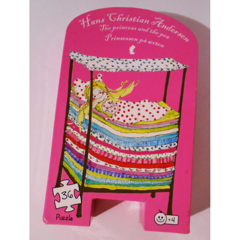 Puzzle 36 pièces - La Princesse et le Petit Pois - Barbo Toys