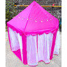 Tente princesse de forme hexagonale