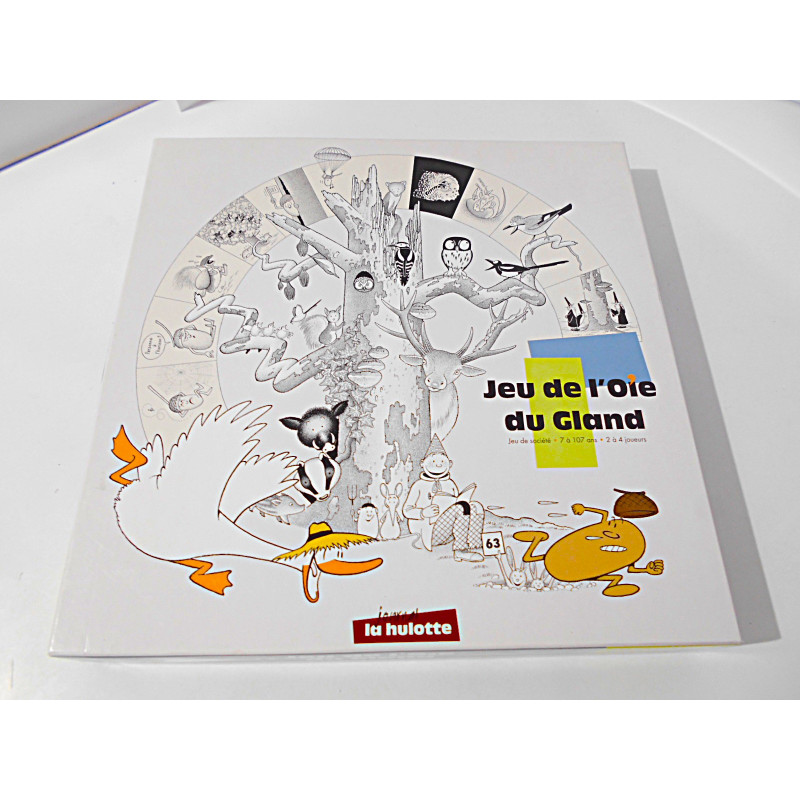 Jeux de l'oie du Gland - La hulotte