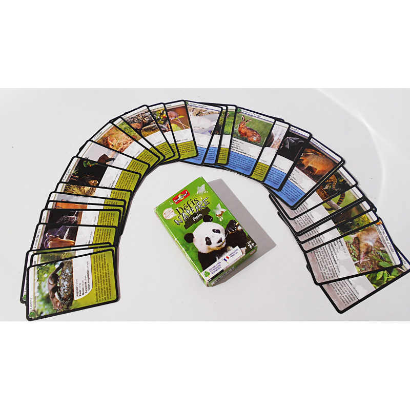 Jeu de cartes Défis Nature Asie - BioViva