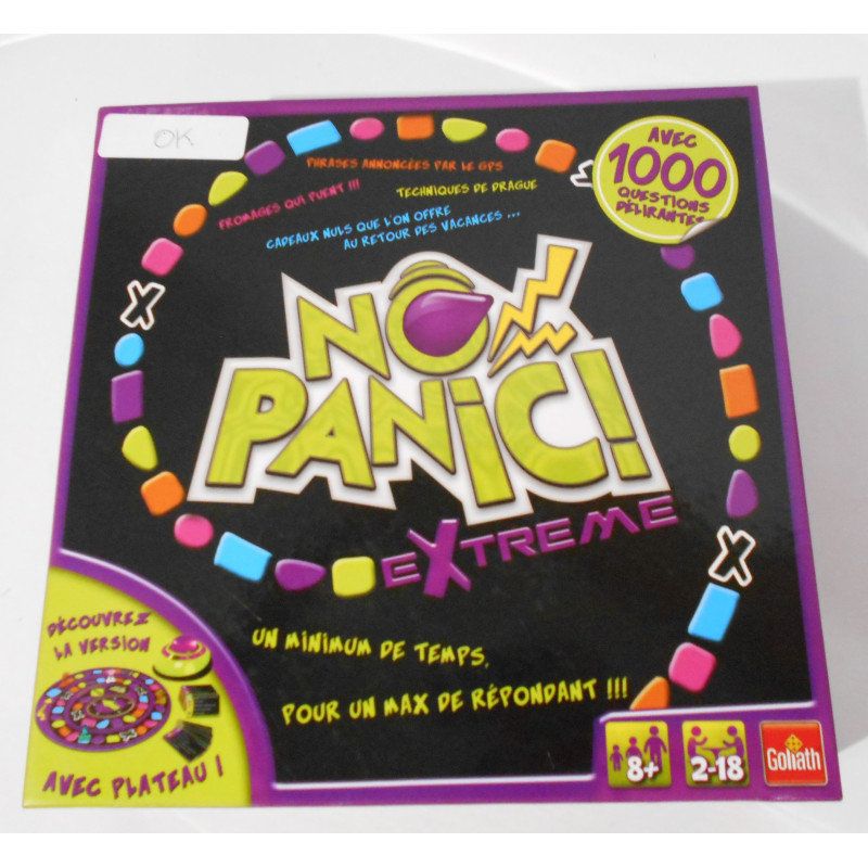 JEU DE NO PANIC  - Goliath