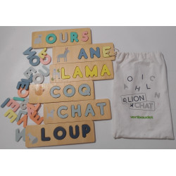 Puzzle de mots -Vertbaudet