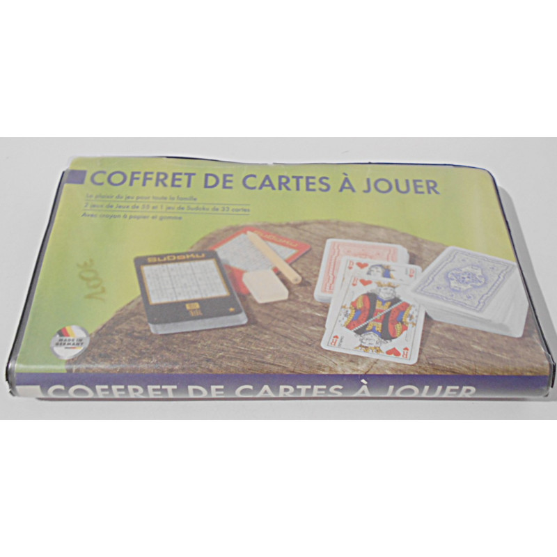 Coffret de carte à jouer
