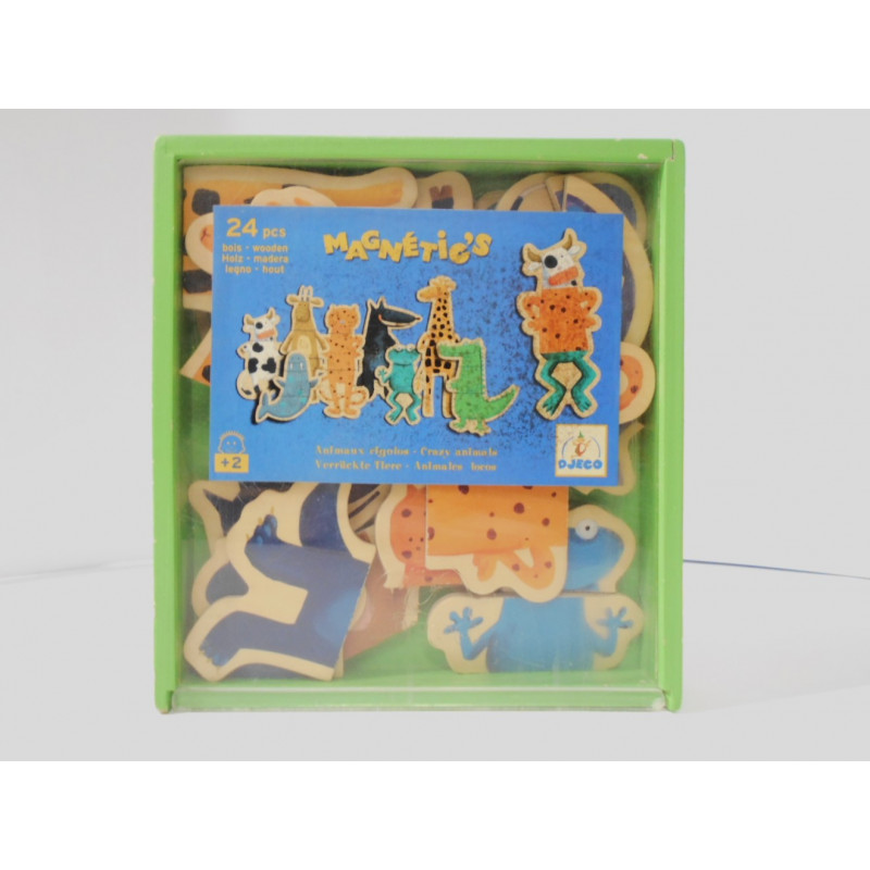 Puzzle Magnet - Les Animaux Rigolos - Djeco