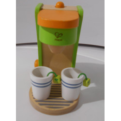 Machine à café en bois pour enfants
