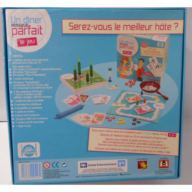 Jeu un dîner parfait - Asmodee
