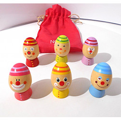 Œufs À Empiler en bois