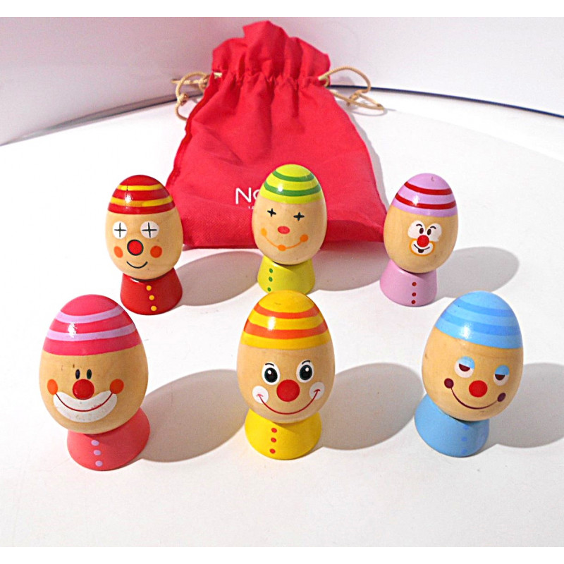 Œufs À Empiler en bois