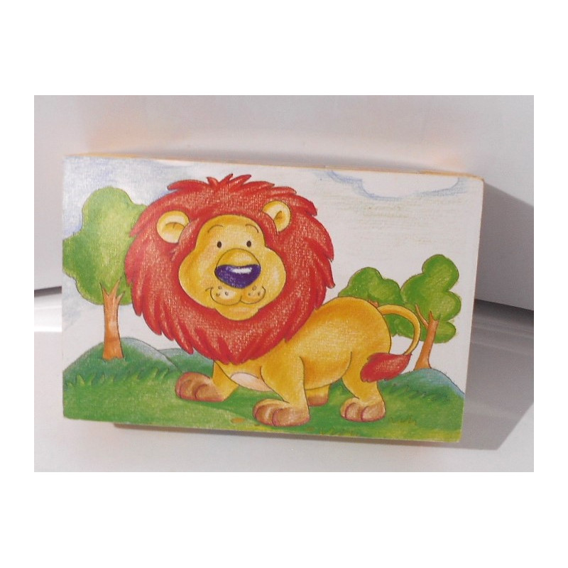 Puzzle d'animaux en cube