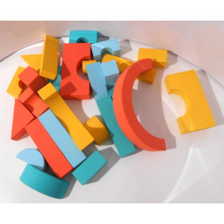 Muti-forme ! Construction en mousse pour enfant