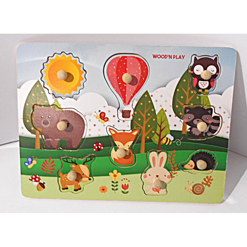 Puzzle en bois Wood'n Play