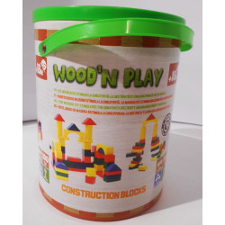 Blocs de construction en bois "Wood'n Play"