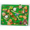 Puzzle coulissant avec animaux de la ferme