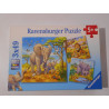 3 puzzles 49 pièces - Les Grands Sauvages - Ravensburger