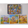 3 puzzles 49 pièces - Les Grands Sauvages - Ravensburger