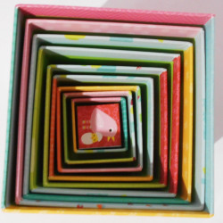 Cubes empilables - Djeco