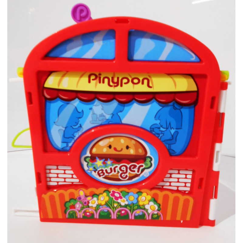 Mini restaurant Pinypon Burger-Maison