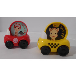 Lot de 2 petites voitures...
