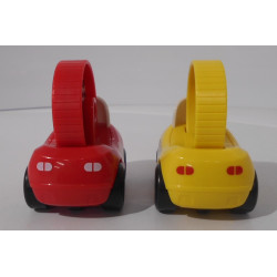 Lot de 2 petites voitures Sophie La Girafe Vulli