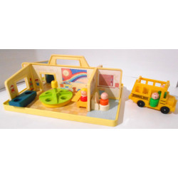 Ecole maternelle Play family - Fisher Price (vintage 1978)