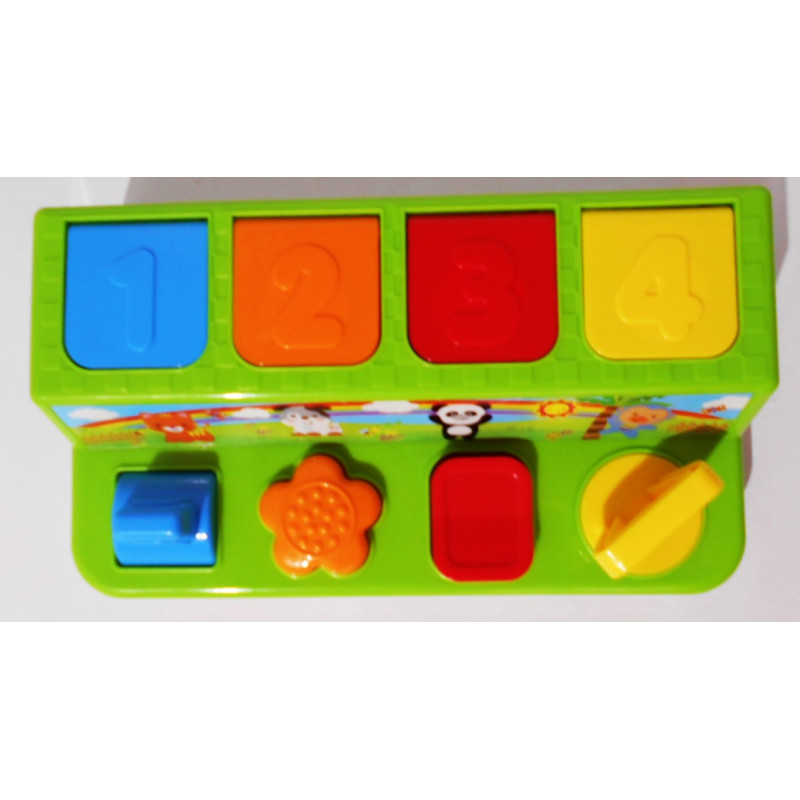 Jouet pop-up animaux