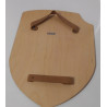 Bouclier de chevalier en bois