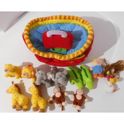 Bateau avec animaux - Lilliputiens