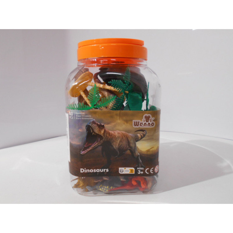 Figurines dinosaures - Wenno - 30 pièces