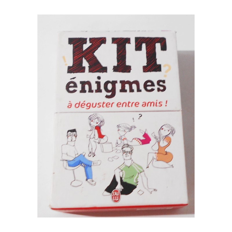 Jeu kit énigmes - J'ai Lu