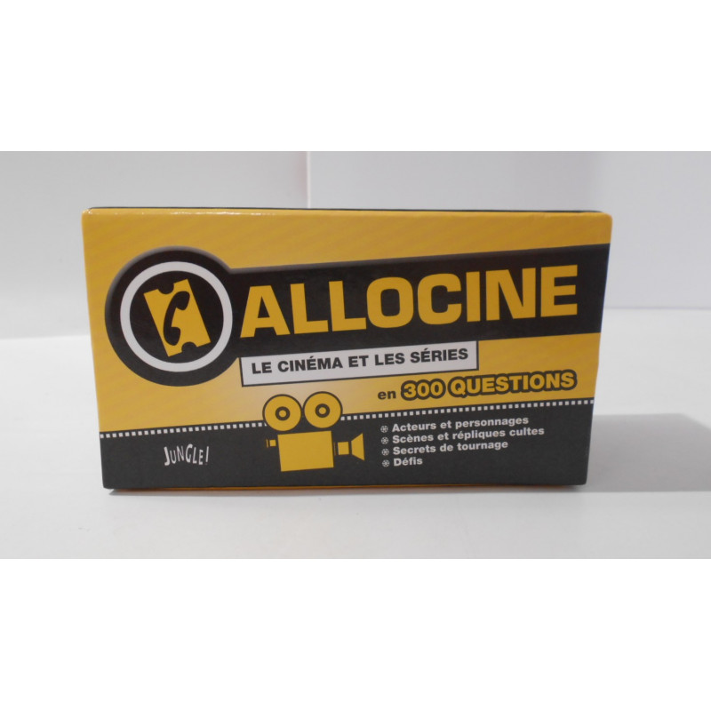 Quiz Allociné "Le cinéma et les séries" - Jungle!