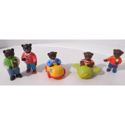 Figurine Petit ours brun en...