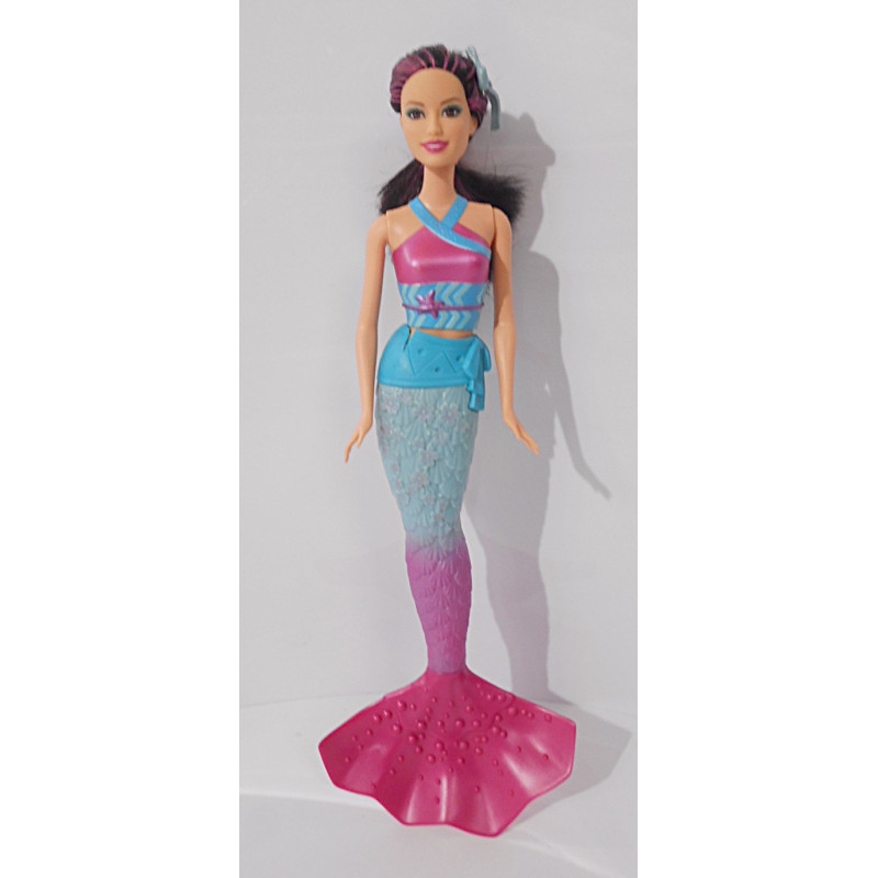 Barbie Mattel Sirène Brune