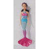 Barbie Mattel Sirène Brune
