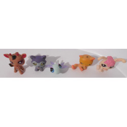 Figurines little Pet Shop en lot