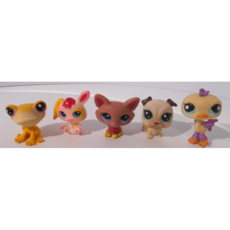 Figurines little Pet shop en lot