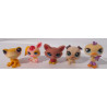 Figurines little Pet shop en lot