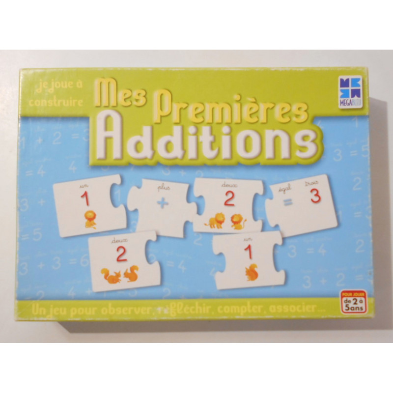 Mes premières additions - Megableu