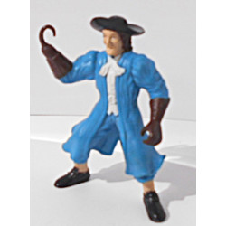 Figurine Capitaine crochet bleu - Disney