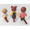 Figurines Silverlit Monchhichi Pack de 3 - Kauri, Saule Et Hanae