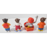 Figurine Petit ours brun en lot - Daniele Bour