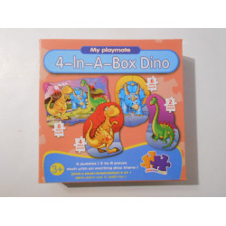 4 puzzles dinosaure -...