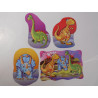 4 puzzles dinosaure - 4-In-A-Box Dino
