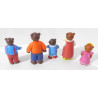 Figurine Petit ours brun en lot - Daniele Bour