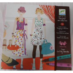Djeco Atelier de mode dessiner une collection