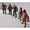 Figurines de soldats et aventuriers