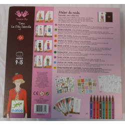 Djeco Atelier de mode dessiner une collection